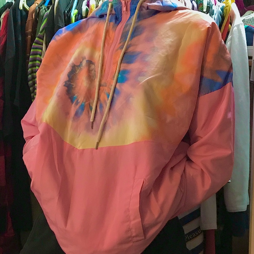 Medium Rue21 Tie Dye Windbreaker